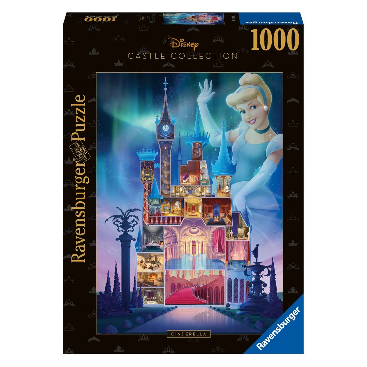 Castelli Ravensburger Cenerentola puzzle, 1000st.