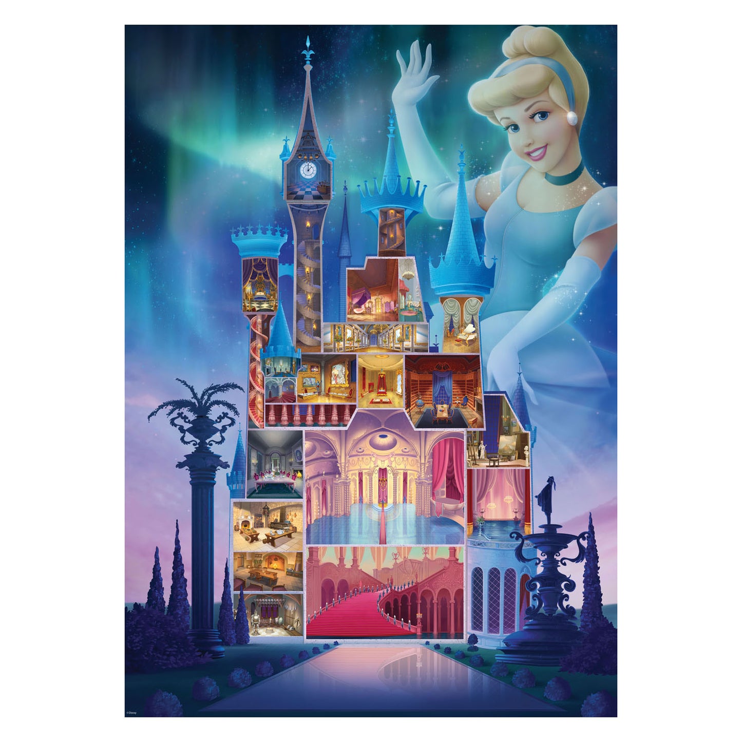 Ravensburger Castles Cinderella Jigsaw Puzzle, 1000.