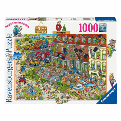 RAVENSBURGER Holiday Resort 2 Il puzzle della gamba dell'hotel, 1000st.