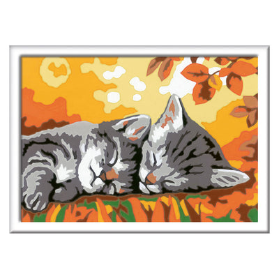 Ravensburger Pintura Creart en Number Autumn Kittens