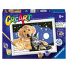 Ravensburger Pintura Creart en Número -dulzura de la estrella