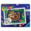 Ravensburger Pintura Creart en número lindos perezosos
