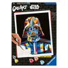 Ravensburger Creart Pintura en la canción Star Wars Darth Vader