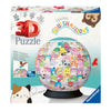 Ravensburger 3d rompecabezas squishmallows 73 piezas