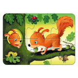 Ravensburger puzzel forest animals - legpuzzel - 2, 4, 6, 8 stukjes - afbeelding 5