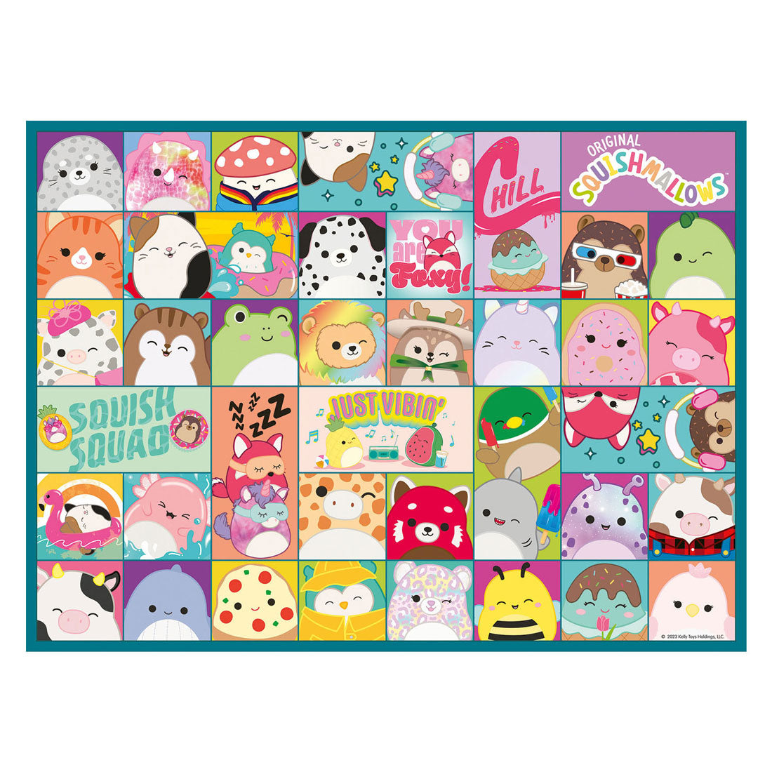 Ravensburger Puzzle XXL Squishmallows, 100 pz.