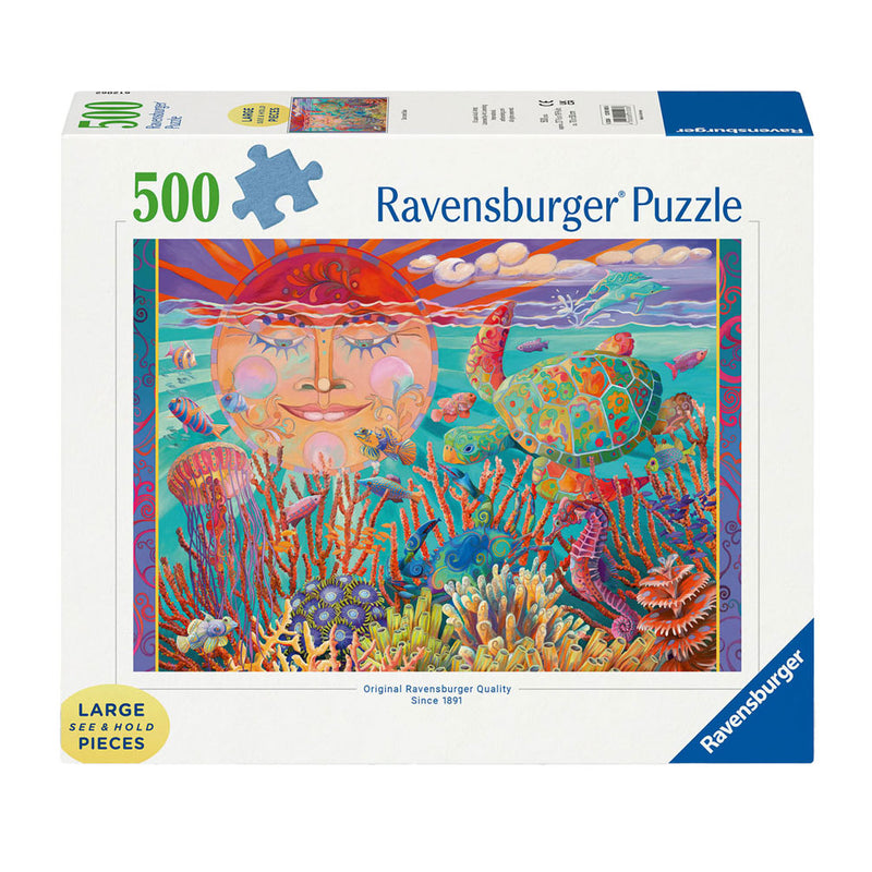RAVENSBURGER puzzle puzzle sole e mare, 500st.
