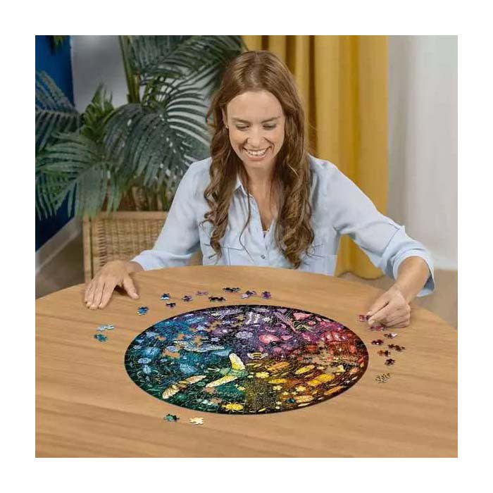 Ravensburger Jigsaw Puzzle Circle of Colors Insects, 500º.