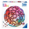 Ravensburger Jigsaw Puzzle Circle o Color Shells, 500 °.