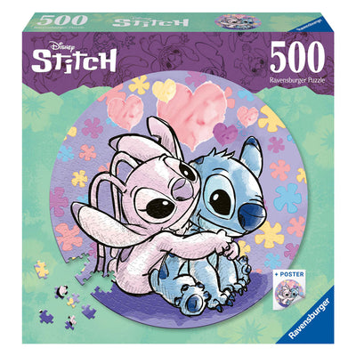 RAVENSBURGER JIGSAW puzzle attorno a Stitch, 500st.