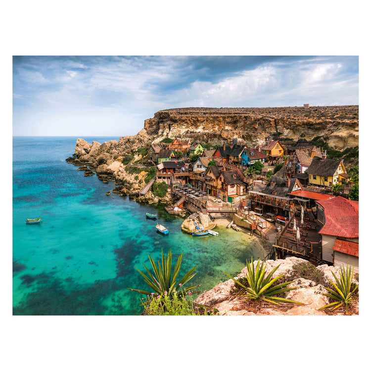 Ravensburger Jigsaw Puzzle Popeye Village Malta, 1500º.