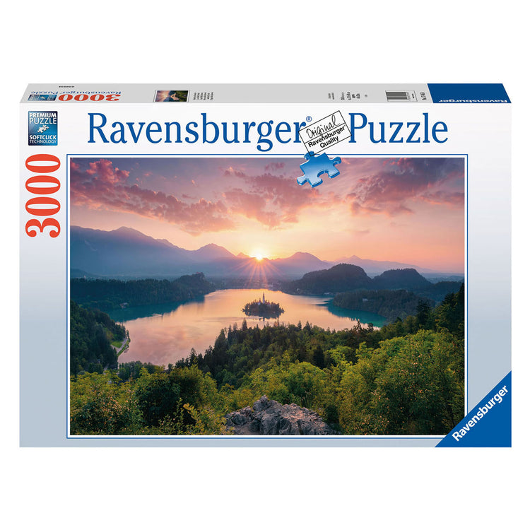 RAVENSBURGER JIGSAW puzzle Meer Van Bed Slovenia, 3000st.