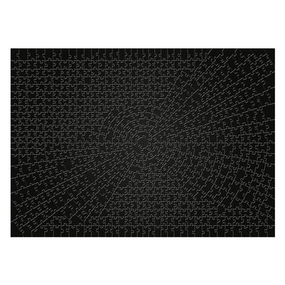 Ravensburger legpuzzel krypt black, 736st.