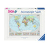 Ravensburger legpuzzel staatkundige wereldkaart, 1000st.