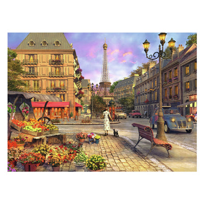 Il puzzle di Ravensburger ha attraversato Parigi, 500st.
