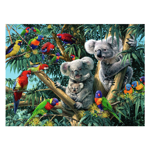 Ravensburger Puzzle Koalas en el árbol, 500º.