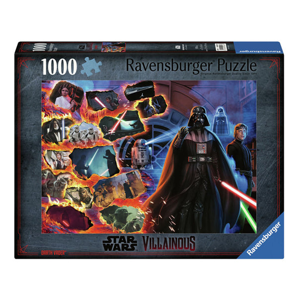 Ravensburger Star Wars Villanous Darth Vader, 1000.