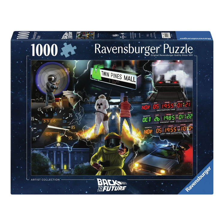 Ravensburger Jigsaw Puzzle de regreso al futuro, 1000.