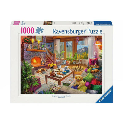 Ravensburger Jigsaw Puzzle Cozy Hut, 1000.
