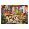 Ravensburger legpuzzel gezellige hut, 1000st.