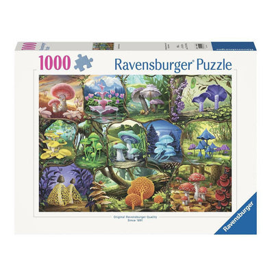 Ravensburger Jigsaw Puzzle Hermosos hongos, 1000.