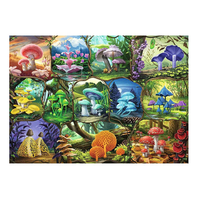 Ravensburger Jigsaw Puzzle Hermosos hongos, 1000.