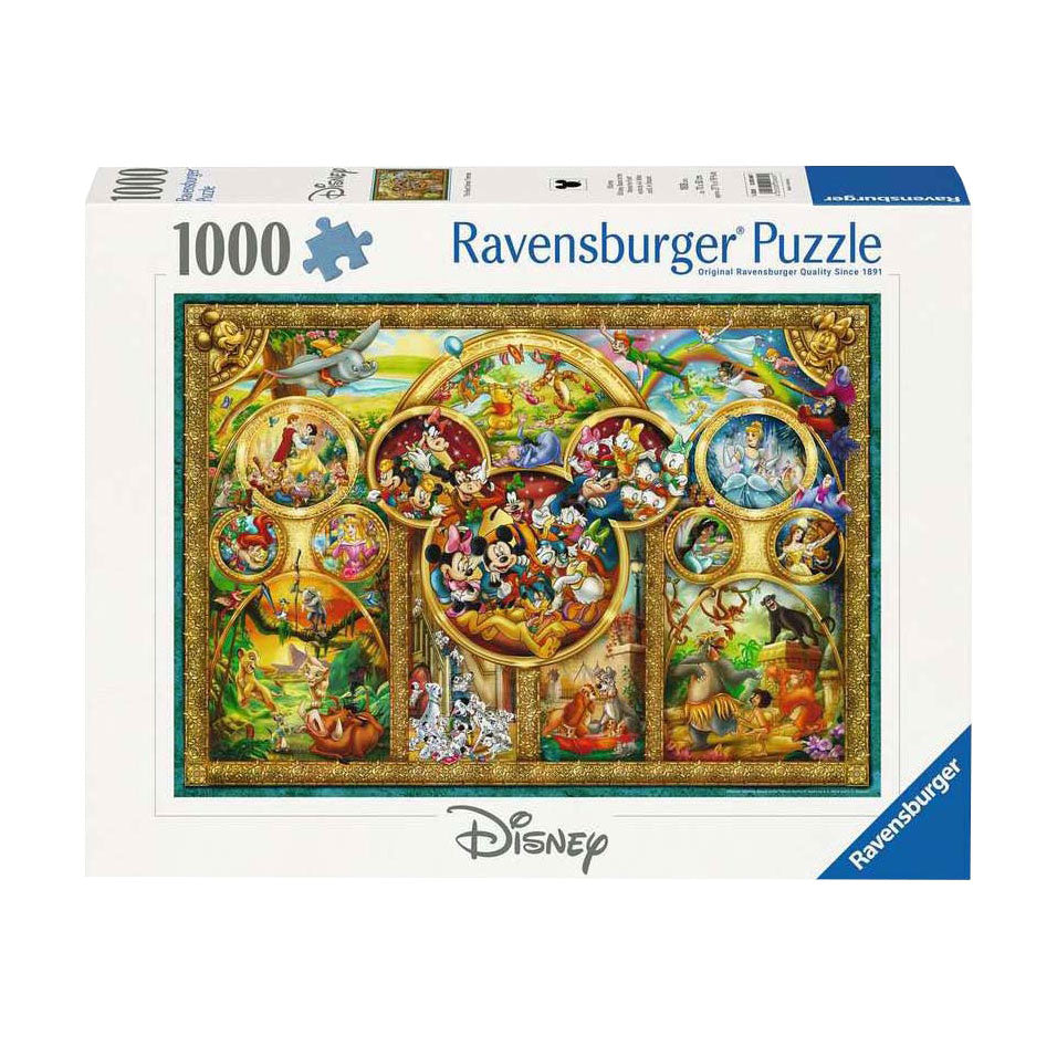 Ravensburger Jigsaw Puzzle più belli temi, 1000st.