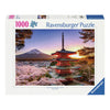 Ravensburger legpuzzel kersenbloesem bij fuji berg, 1000st.