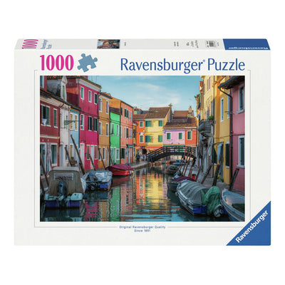 RAVENSBURGER JIGSAW puzzle Burano Italia, 1000st.