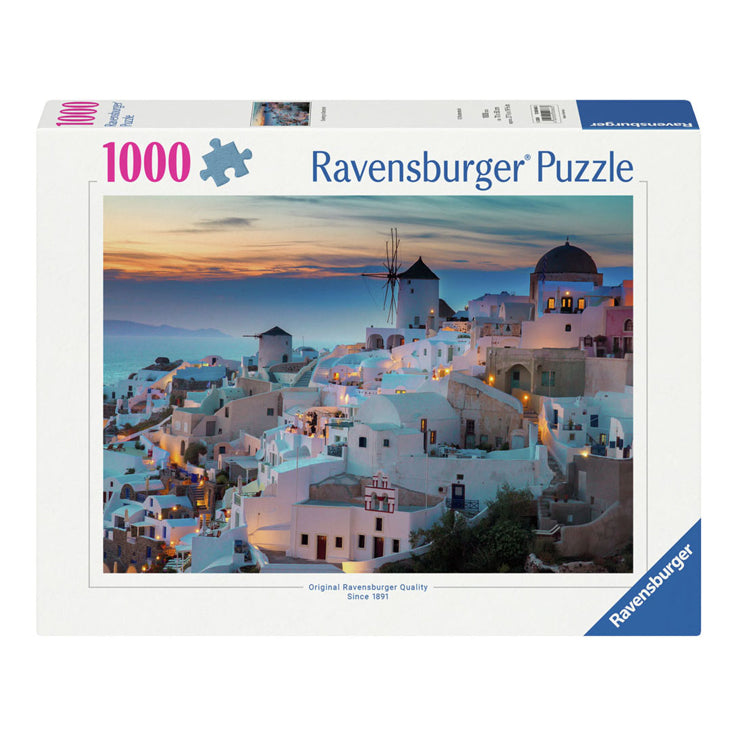 Ravvensburger Jigsawn Evening a Santorini, 1000st.