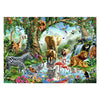Ravensburger puzzel legpuzzel jungle avontuur - 1000 stukjes dieren.