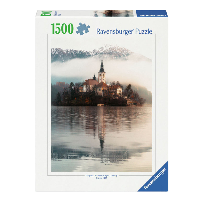Ravensburger Jigsaw Puzzle La isla de los deseos Bled Eslovenia, 1500st.