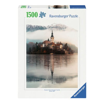 Ravensburger Jigsaw Puzzle La isla de los deseos Bled Eslovenia, 1500st.