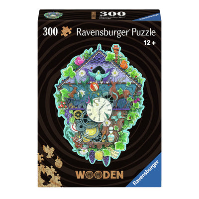 Reloj de rompecabezas de madera Ravensburger Cuckoo Cuckoo, 300º.