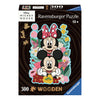 Ravensburger Wooden Jigsaw Puzzle Mickey Mouse Minnie Mouse, 300º.