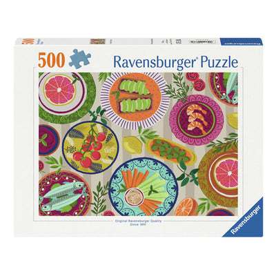 Ravensburger Jigsaw Puzzle Leckeres Picnick, 500º.