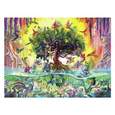 Ravensburger Jigsaw Puzzle Einhorn Aus Dem See U. s. Freunde, 1500º.