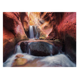 Ravensburger jigsaw puzzle der Wasserfall im Red Canyon, 1500st. - afbeelding 2