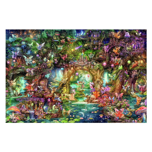 RAVENSBURGER JIGSAW puzzle che ha nascosto Welt Der Feen, 4000st.