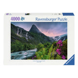 Ravensburger Jigsaw Puzzle Atemberaubende Bergstimmung, 4000. - afbeelding 1