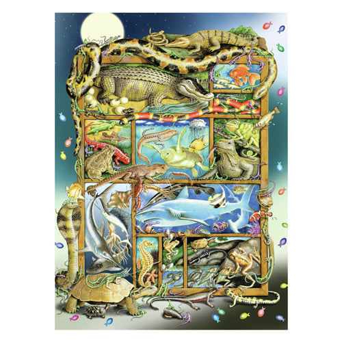 RAVENSBURGER JIGSAW Puzzle XXL Reptiles, 200st.