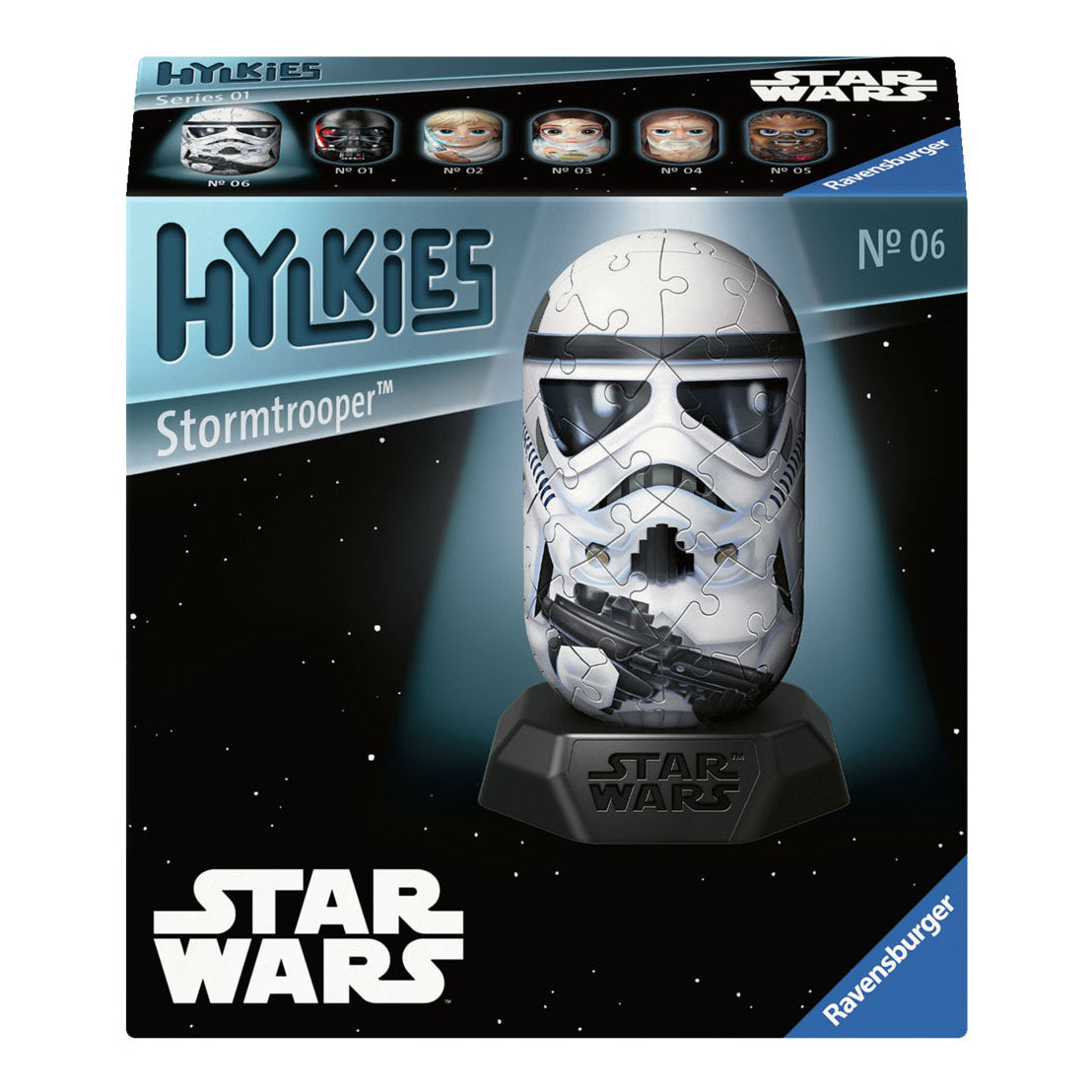 RAVENSBURGER 3D puzzle Hylkies Star Wars Stormtrooper, 54st.