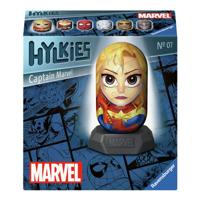 Ravensburger 3d Puzzle Hylkies Captain Marvel, 54º.