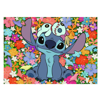 Puntada de rompecabezas de Ravensburger, 1000.