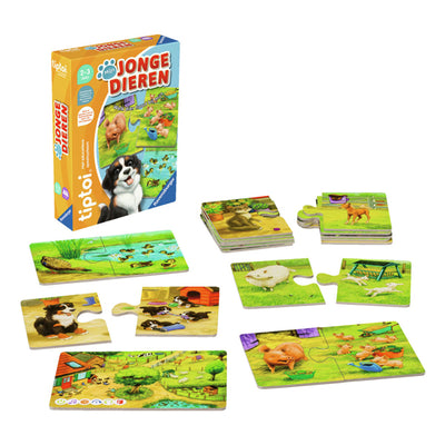 Ravensburger tiptoi mis animales jóvenes