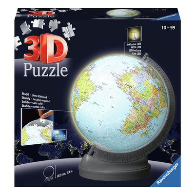 RAVENSBURGER 3D puzzle Earth with Light, 540st.