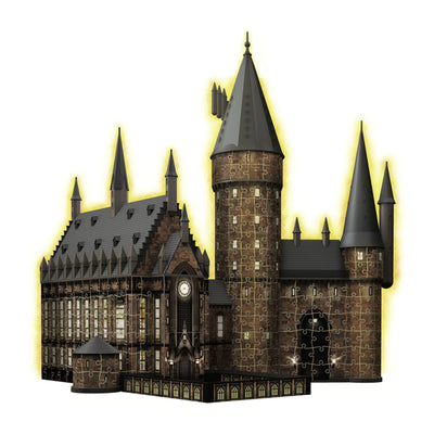 Ravensburger 3d rompecabezas Harry Potter Hogwarts The Great Hall (edición nocturna), 540.