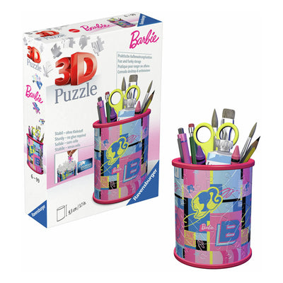 Ravensburger 3d Puzzle Penbak Barbie, 54º.