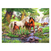 Ravensburger Jigsaw Puzzle XXL Wild Horses en el río, 300º.