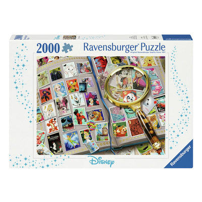 RAVENSBURGER JIGSAW Puzzle My Most Beautiful Stamps, 2000st.